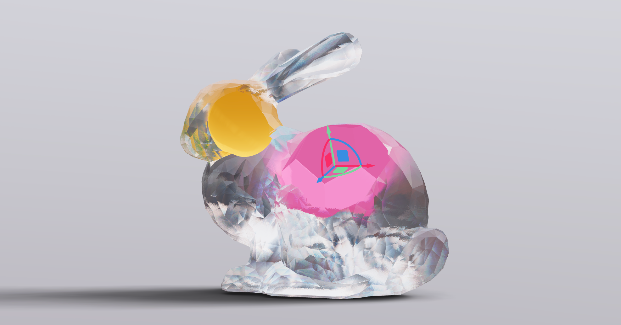 CSG bunny, useGroups